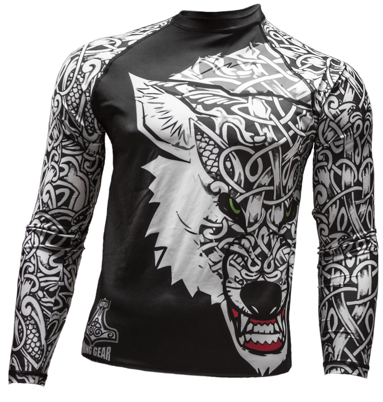 Grey Snake BJJ Rashguard